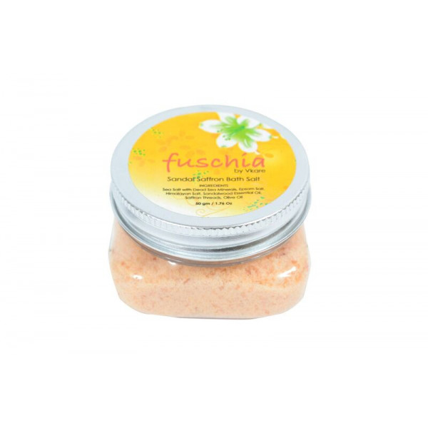 Natural Sandal Saffron Bath Salt (50 Gms)