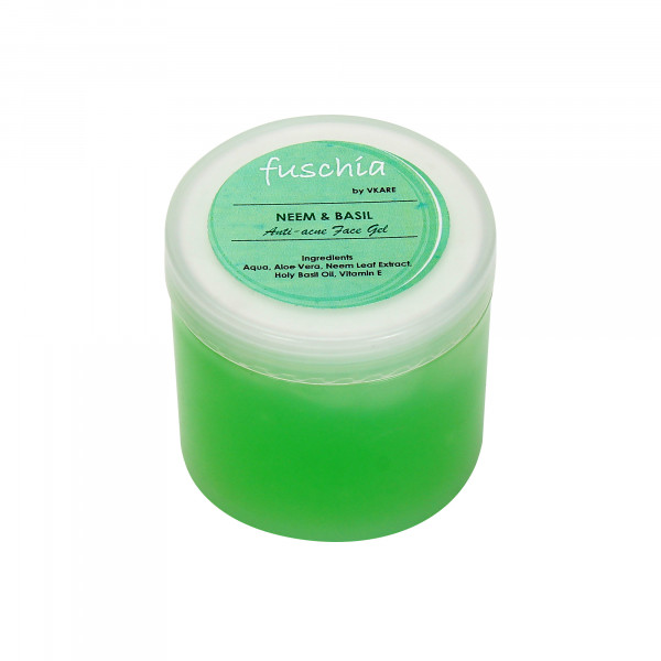 Organic Anti -Acne Face Gel - Neem & Basil