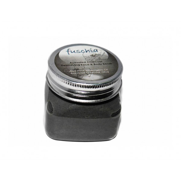 Activated Charcoal - Natural Face & Body Detoxifying Scrub