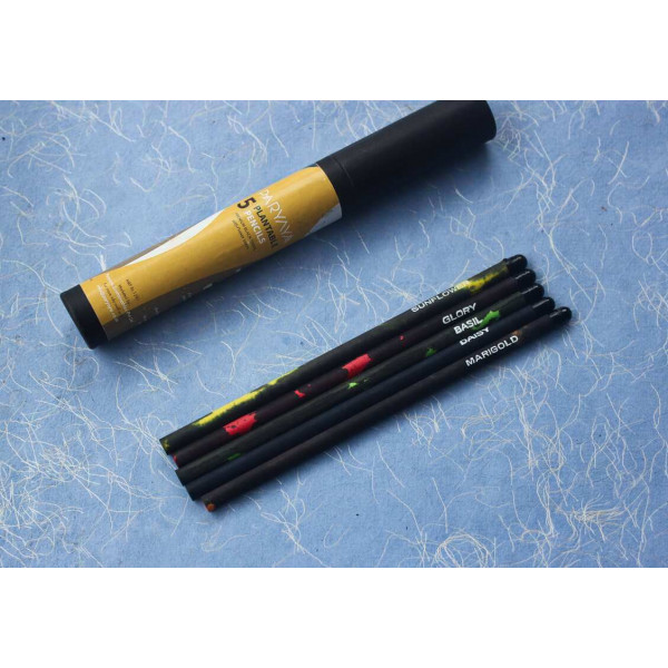 Paryaya Plantable Premium Pencil - Pack of 5