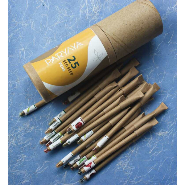 Paryaya Plantable Eco Pens - Pack of 25