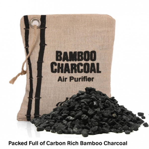  Activated Bamboo Charcoal Air Purifying Bag (Medium) by EcoPlanet Bamboo