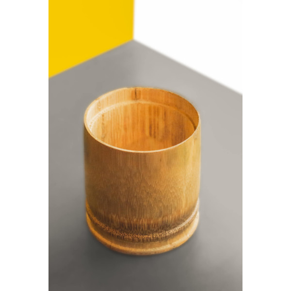 Bamboo planter round big shape