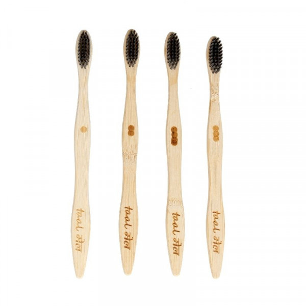 Taal Mell Bamboo Toothbrush (Pack of 4)