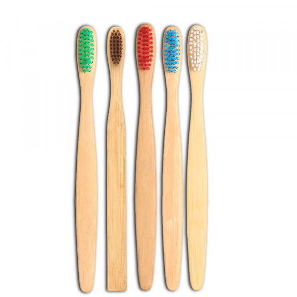 Bamboo Toothbrush- Set Of 5