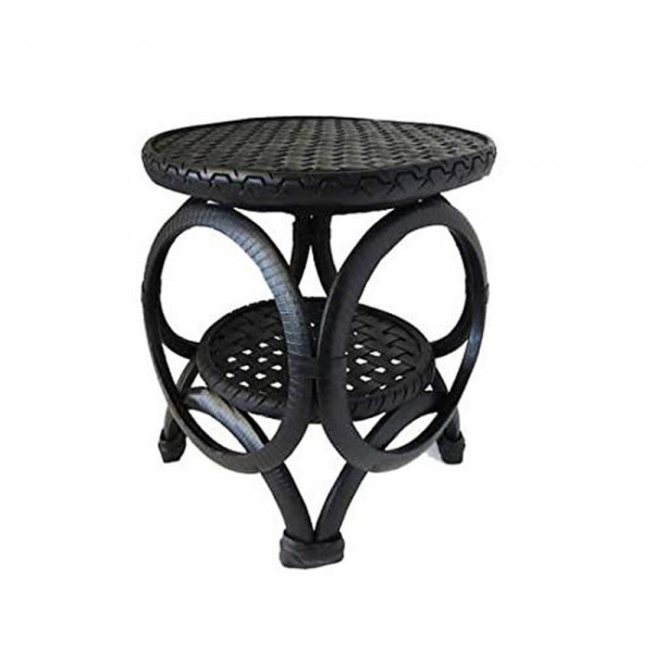 De'Dzines Handcrafted Eco-Friendly High Tea Table 25" of Height 63 x 63 x 79 cm for Living Room / Garden / Patio / Terrace / Pool Side / Bar / Indoor / Outdoor