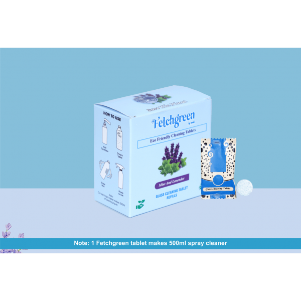  FETCHGREEN BATHROOM CLEANER REFILLS 10 TABLETS