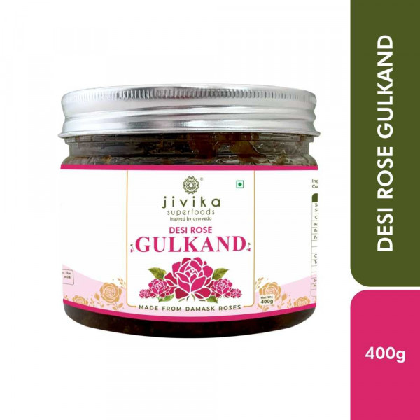 Jivika's Desi Rose Gulkand 400gms