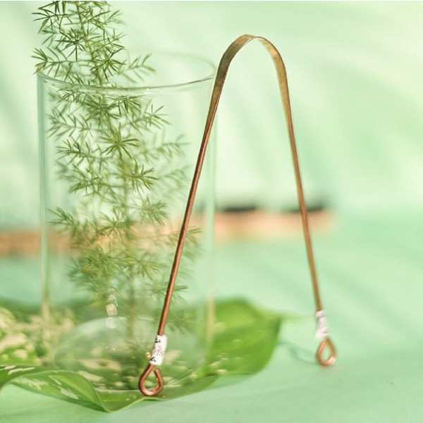 Copper Tongue Cleaner | Scrapper | Pack of 1