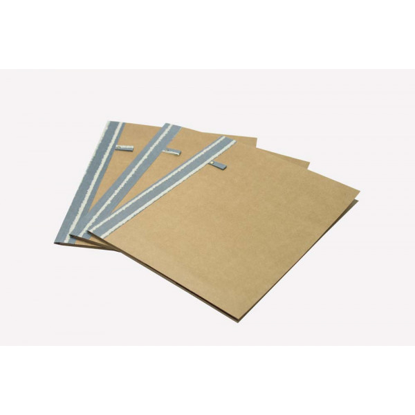 A4 File Folder- Set of 3 (Grey Single Lines)