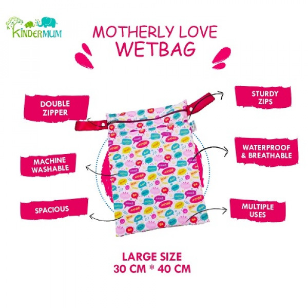Motherly Love -Large Kinder WetBags