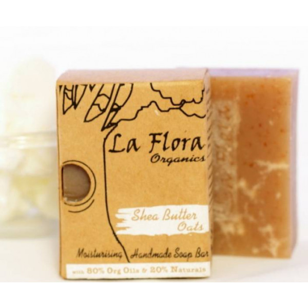 Shea Butter & Oats Scrub Handmade Soap Bar