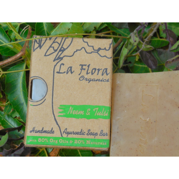 Neem Tulsi Ayurvedic Purifying Soap Bar