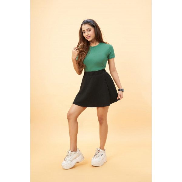 Basic Crew Neck - Bamboo Girls T-shirt