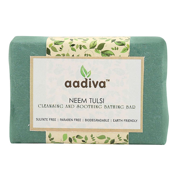 Parabene - free Neem Tulsi Herbal Soothing Soap - 100 gms