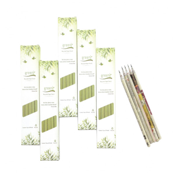 Eco-friendly NewsPaper Pencil (pack of 5)