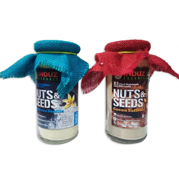 Organic Nut & Seeds - Milk protein Mix- Vanila flavour -150 gms