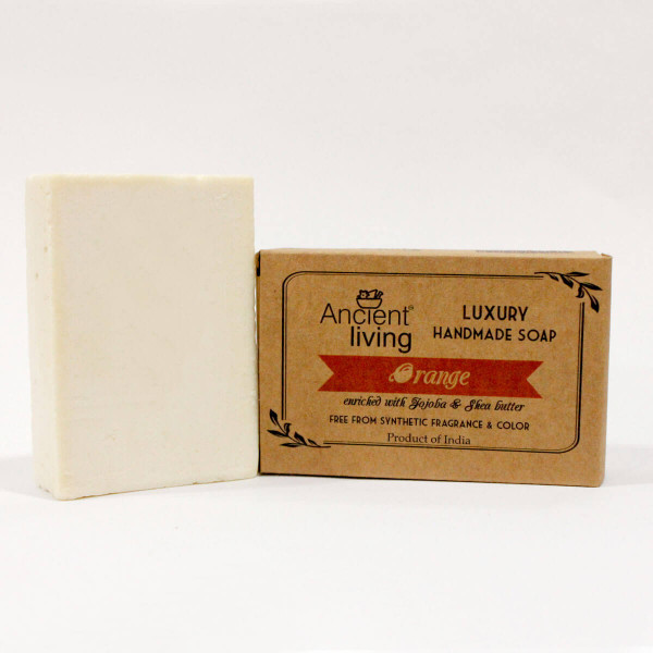 Organic Orange Luxury Handmade Soap (100 gms)