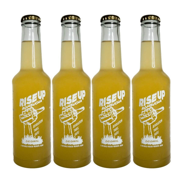 Rise Up Kombucha | Original | Pack of 4 - (Each 275 ml)