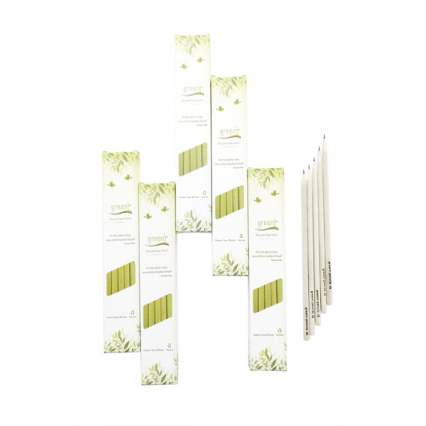 Eco-friendly Recycled Paper Pencil (pack of 5)
