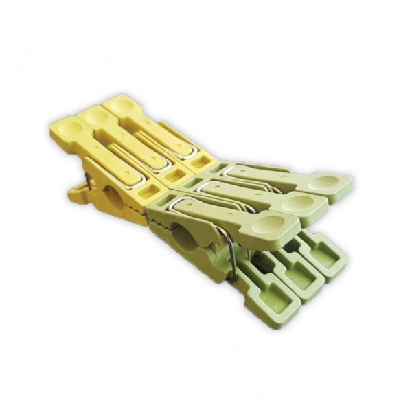 Eco-friendly Rice Husk made Cloth clips/Hanging pegs (pack of 3)