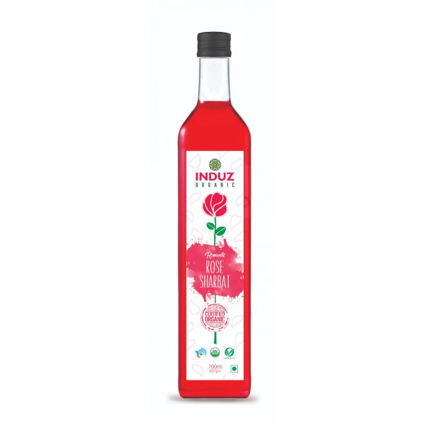 Organic Romantic Rose Sharbat- 500 ml