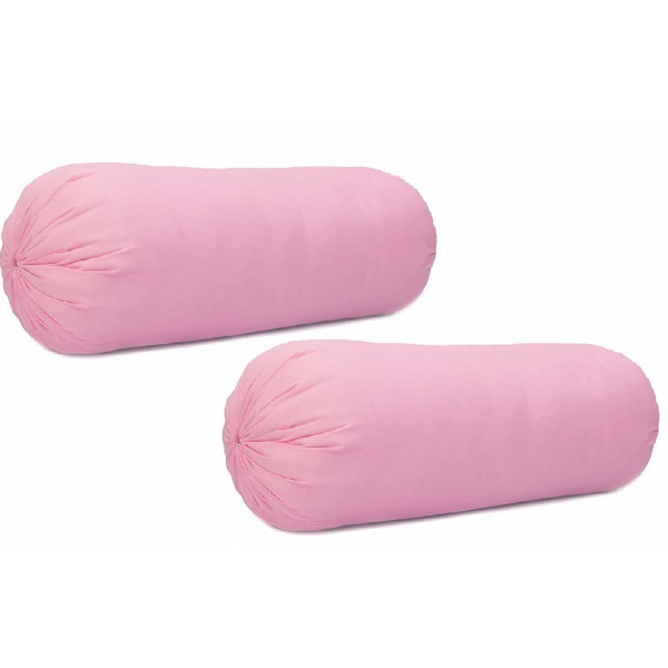 SleepExpert 23"x8" Pink Bolster (Pack of 2)
