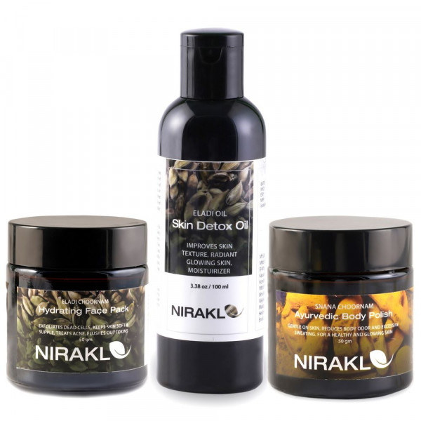Nirakle Skin Detox Kit (Pack of 3)
