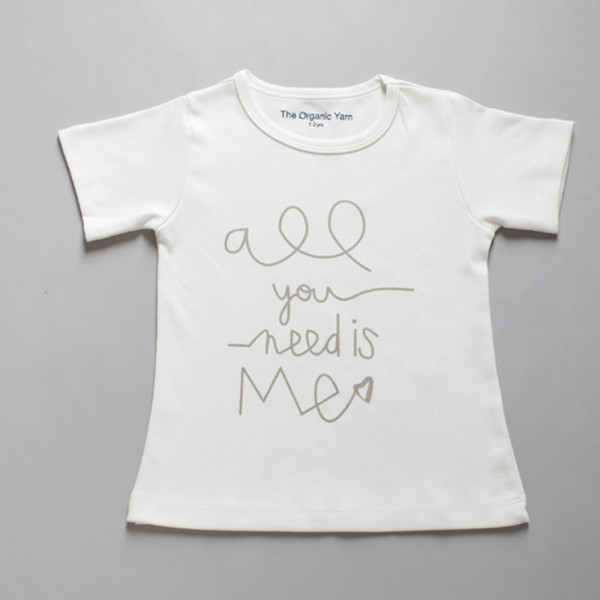 ALL I WANT TEE / T-SHIRT - WHITE
