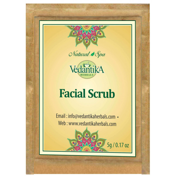 Natural Facial scrub Trial Pack (5 gms)