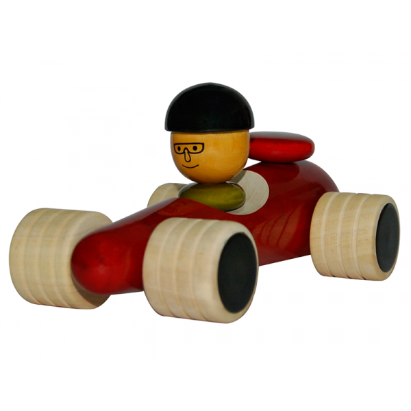 Handcrafted Vroom Toy Racing Car