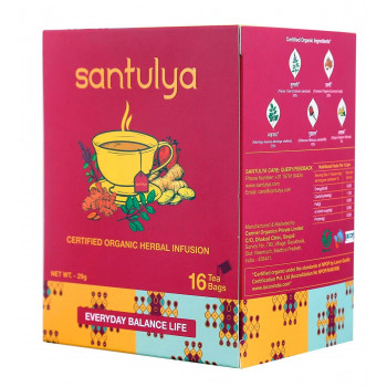 CERTIFIED ORGANIC HERBAL INFUSION 16 TEA BAGS