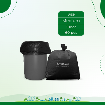 Biodegradable and Compostable Garbage Bags19x22 (60pcs) 3kg Capacity