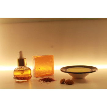 SAFFRON SANDAL FACIAL BAR -SHVAASA SERIES
