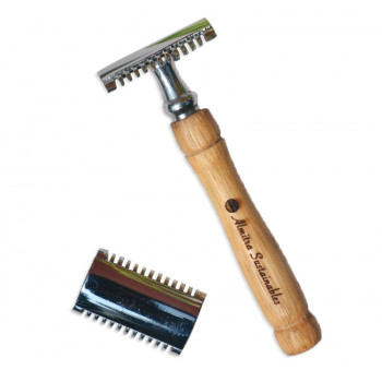Reusable Bamboo Safety Razor (Double Edged)