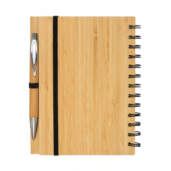 Bamboo Notepad with Pen