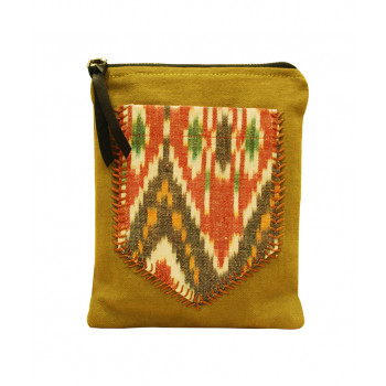 Stylish Ikat Back Pocket