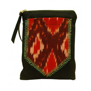 Ikat Back Pocket (Multi Coloured)