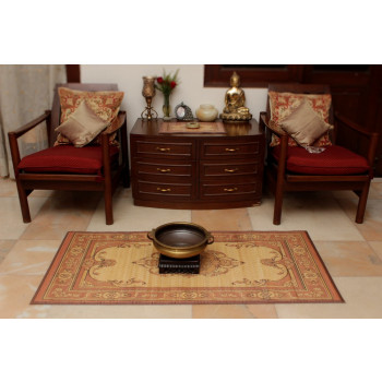 Bamboo Carpet - Persian Digital print ( 4 x 6 ft)