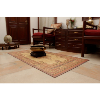 Bamboo Carpet - Persian Digital print ( 3 x 5 ft)