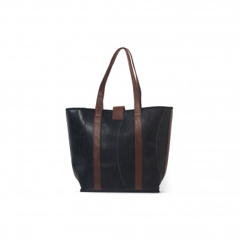 Upcycled Leather Shoulder Bag