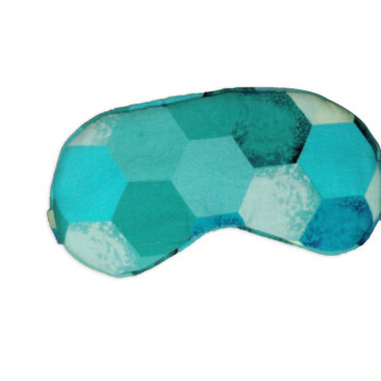 Organic Eco Friendly Eye Mask - Turq Kaleidoscope