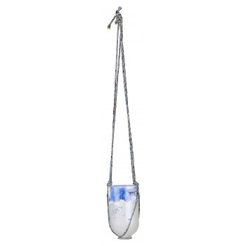 Upcycled Hanging Planter (Clear)