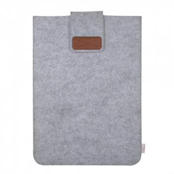 Solid Grey Laptop Sleeve - Grey