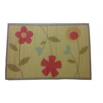Bamboo Placemats Floral Digital Print (30 x 45 cms)