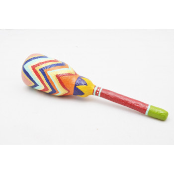 Papier Mache Rattle (Square)