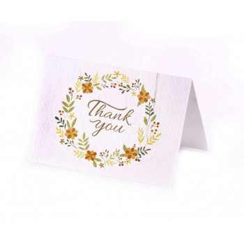 Seed Paper Thank you cards - (MOQ - 250)