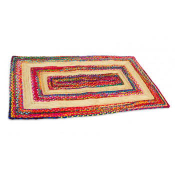 Rectangular Jute Rug 