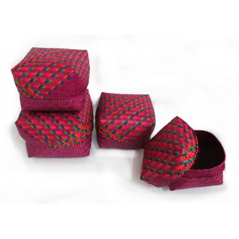 Eco-friendly boxes - Sweet boxes -Set of 4 -  Small