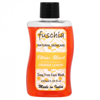 Citrus Blast Orange Lemon Soap Free Face Wash - 100ml